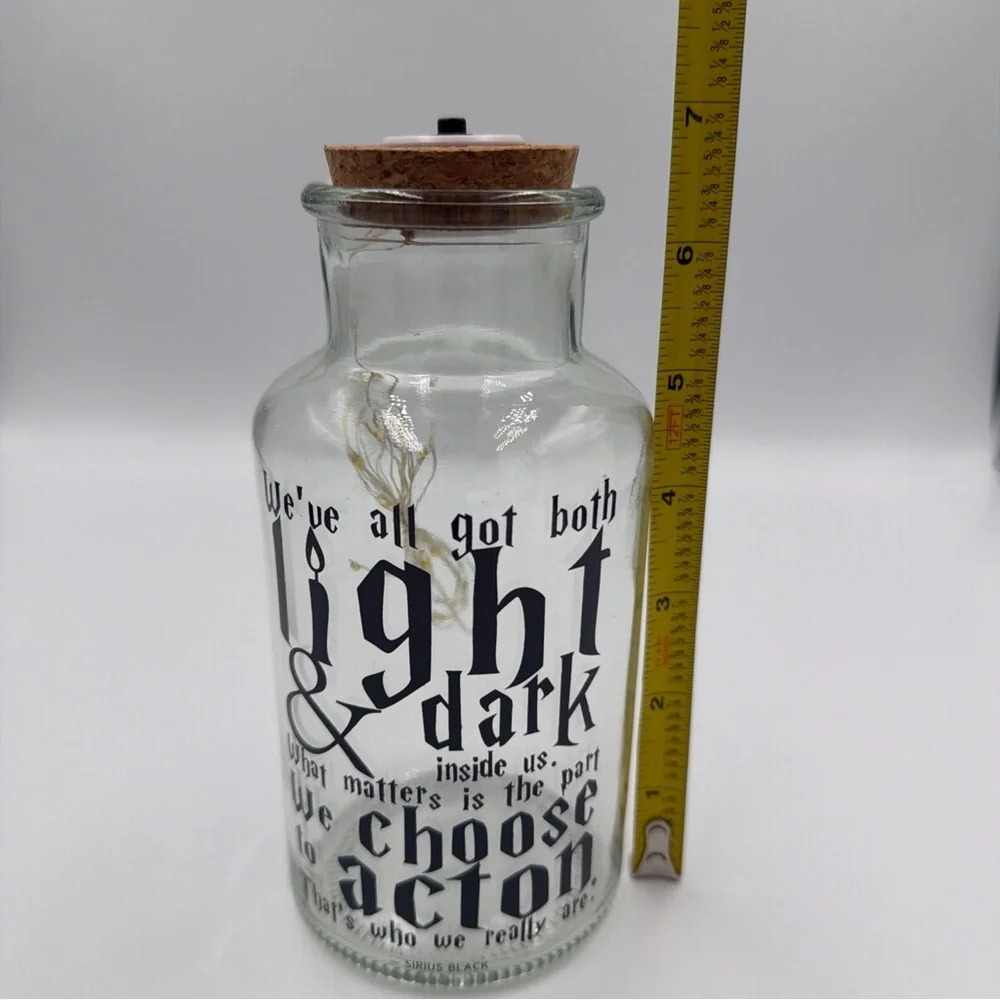 Harry Potter Gifts Potion Bottle Light Up Glass Lamp, NEW
